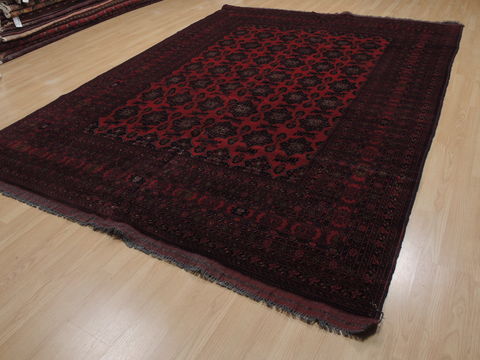 Khan Mohammadi Red Hand Knotted 80 X 114 Area Rug 100-109763 Image 2