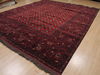 Bokhara Red Hand Knotted 100 X 121 Area Rug 100-109764 Thumb 2