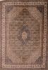 Mahi Green Hand Knotted 100 X 146 Area Rug 100-109766 Thumb 0