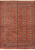 Bokhara Red Hand Knotted 47 X 61  Area Rug 700-109781 Thumb 0