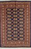 Bokhara Blue Hand Knotted 48 X 70  Area Rug 700-109783 Thumb 0