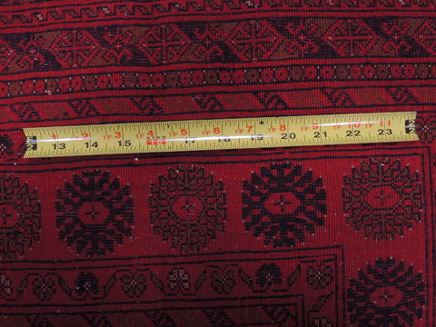 Khan Mohammadi Red Hand Knotted 98 X 125 Area Rug 100-109789 Image 19