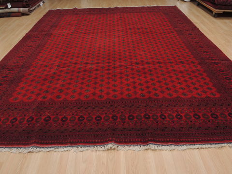 Khan Mohammadi Red Hand Knotted 98 X 125 Area Rug 100-109789 Image 5