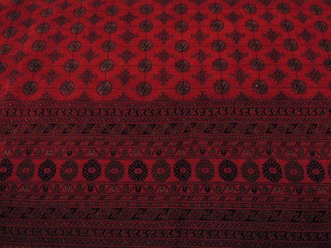 Khan Mohammadi Red Hand Knotted 98 X 125 Area Rug 100-109789 Image 9