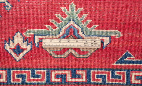 Kazak Red Hand Knotted 66 X 103  Area Rug 700-109793 Image 8