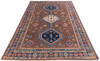 Kazak Brown Hand Knotted 68 X 98  Area Rug 700-109795 Thumb 1