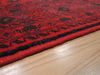 Khan Mohammadi Red Hand Knotted 99 X 129  Area Rug 100-109807 Thumb 11