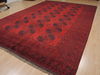 Khan Mohammadi Red Hand Knotted 92 X 1211  Area Rug 100-109809 Thumb 4
