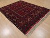 Khan Mohammadi Red Hand Knotted 57 X 73  Area Rug 100-109811 Thumb 3