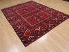 Khan Mohammadi Red Hand Knotted 57 X 73  Area Rug 100-109811 Thumb 6