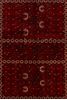 Khan Mohammadi Red Hand Knotted 57 X 73  Area Rug 100-109811 Thumb 0
