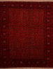 Khan Mohammadi Red Hand Knotted 100 X 129  Area Rug 100-109812 Thumb 0
