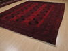 Khan Mohammadi Red Hand Knotted 99 X 123  Area Rug 100-109813 Thumb 2