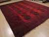 Khan Mohammadi Red Hand Knotted 99 X 123  Area Rug 100-109813 Thumb 3
