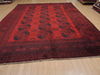 Khan Mohammadi Red Hand Knotted 99 X 123  Area Rug 100-109813 Thumb 4