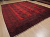 Khan Mohammadi Red Hand Knotted 99 X 123  Area Rug 100-109813 Thumb 5