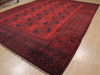 Khan Mohammadi Red Hand Knotted 99 X 123  Area Rug 100-109813 Thumb 6