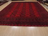 Khan Mohammadi Red Hand Knotted 109 X 137 Area Rug 100-109814 Thumb 1