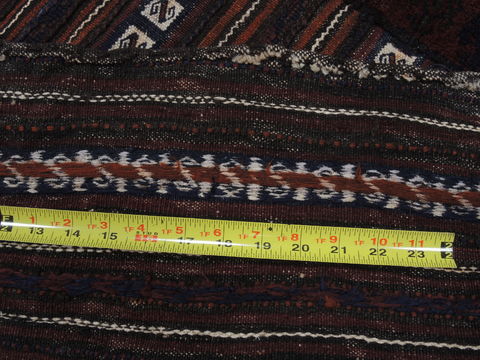 Kilim Brown Square Flat Woven 39 X 42 Area Rug 100-109815 Image 6