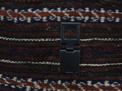 Kilim Brown Square Flat Woven 39 X 42 Area Rug 100-109815 Image 7