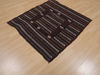 Kilim Brown Square Flat Woven 39 X 42 Area Rug 100-109815 Thumb 2