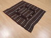 Kilim Brown Square Flat Woven 39 X 42 Area Rug 100-109815 Thumb 3
