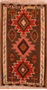 Kilim Brown Flat Woven 28 X 51  Area Rug 100-109818 Thumb 0