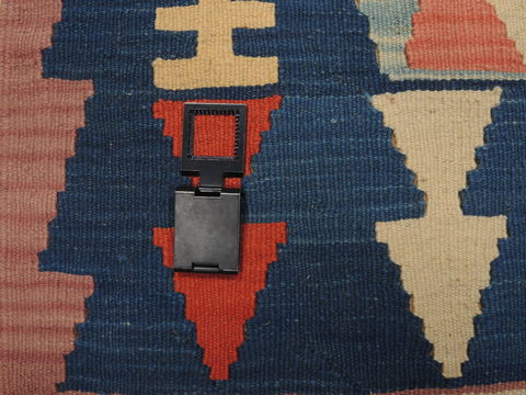 Kilim Orange Flat Woven 38 X 55 Area Rug 100-109819 Image 7
