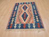 Kilim Orange Flat Woven 38 X 55 Area Rug 100-109819 Thumb 1