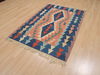 Kilim Orange Flat Woven 38 X 55 Area Rug 100-109819 Thumb 2