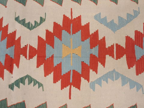 Kilim Red Flat Woven 37 X 59 Area Rug 100-109821 Image 5