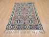 Kilim Blue Flat Woven 37 X 56  Area Rug 100-109822 Thumb 1