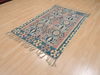 Kilim Blue Flat Woven 37 X 56 Area Rug 100-109822 Thumb 2