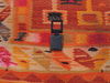 Kilim Orange Runner Hand Knotted 210 X 82 Area Rug 100-109825 Thumb 10