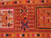 Kilim Orange Runner Hand Knotted 210 X 82  Area Rug 100-109825 Thumb 7