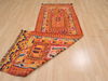 Kilim Orange Runner Hand Knotted 210 X 82 Area Rug 100-109825 Thumb 8