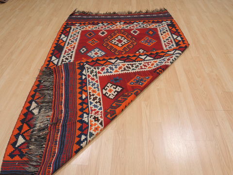 Kilim Red Flat Woven 49 X 611 Area Rug 100-109827 Image 11
