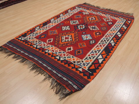 Kilim Red Flat Woven 49 X 611 Area Rug 100-109827 Image 2