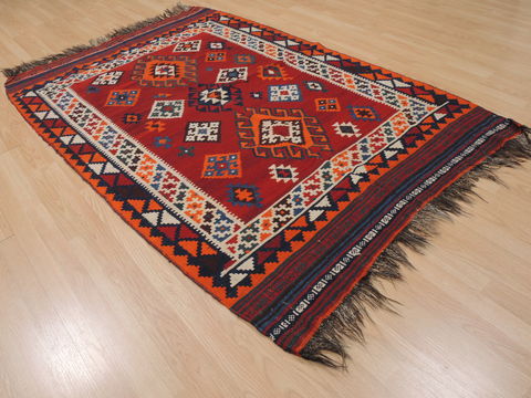 Kilim Red Flat Woven 49 X 611 Area Rug 100-109827 Image 3