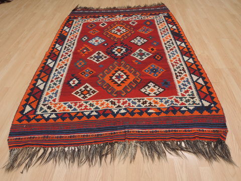 Kilim Red Flat Woven 49 X 611 Area Rug 100-109827 Image 4