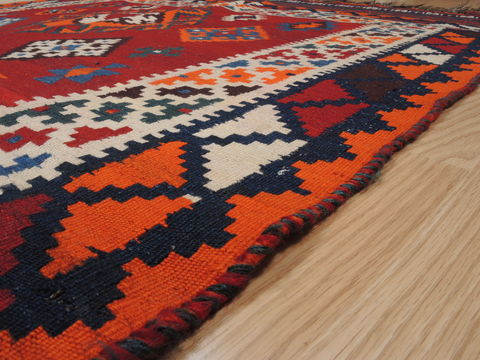 Kilim Red Flat Woven 49 X 611 Area Rug 100-109827 Image 7