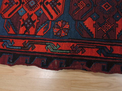 Kilim Red Flat Woven 76 X 125 Area Rug 100-109829 Image 12