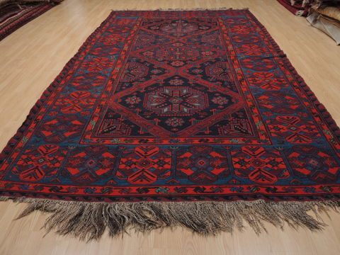 Kilim Red Flat Woven 76 X 125 Area Rug 100-109829 Image 1