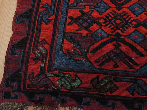 Kilim Red Flat Woven 76 X 125 Area Rug 100-109829 Image 5