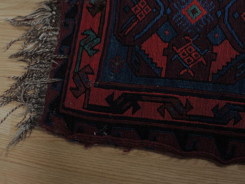 Kilim Red Flat Woven 76 X 125 Area Rug 100-109829 Image 8