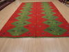 Kilim Green Flat Woven 80 X 128  Area Rug 100-109832 Thumb 1