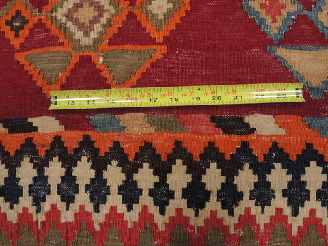 Kilim Red Flat Woven 51 X 76 Area Rug 100-109835 Image 6