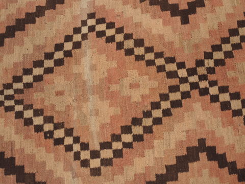 Kilim Brown Flat Woven 32 X 63 Area Rug 100-109836 Image 4