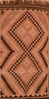 Kilim Brown Flat Woven 32 X 63 Area Rug 100-109836 Thumb 0