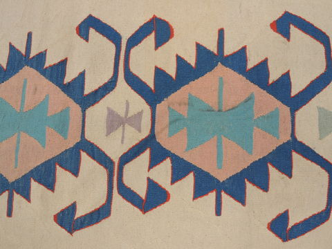Kilim Red Flat Woven 39 X 58 Area Rug 100-109839 Image 5